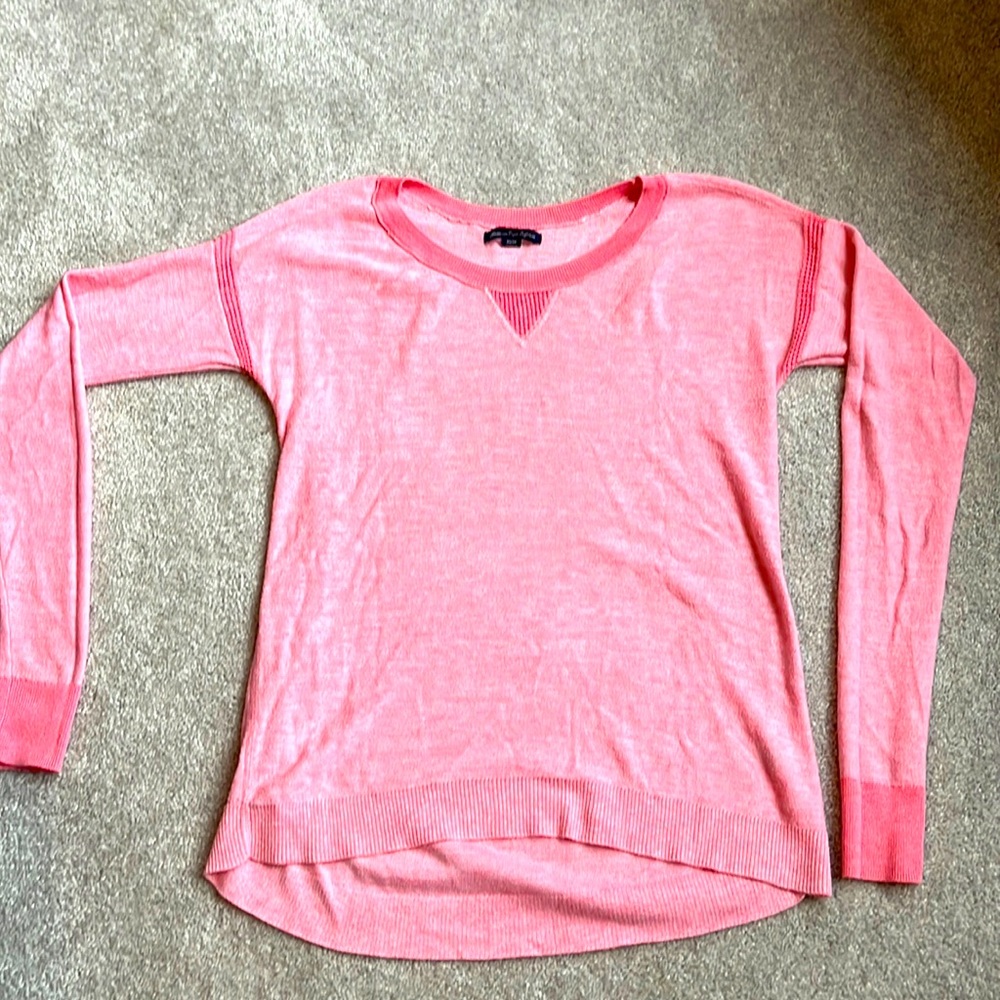 Hot pink American Eagle sweater